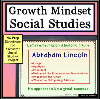 Preview of Growth Mindset Activities