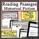 Historical Fiction Reading Comprehension Passages and Ques