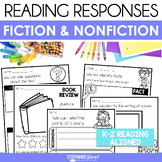 Reading Responses for Fiction & Nonfiction