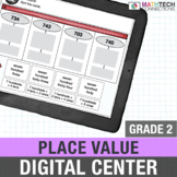 2nd Grade Digital Math Center | PLACE VALUE 2nd Grade Digi