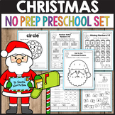 Christmas Math Activities Preschool December Morning Work 