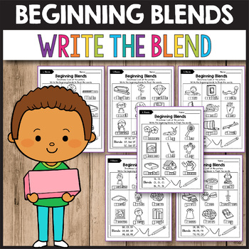 R Blends Worksheets L Blends Activities Write the Blend | TPT