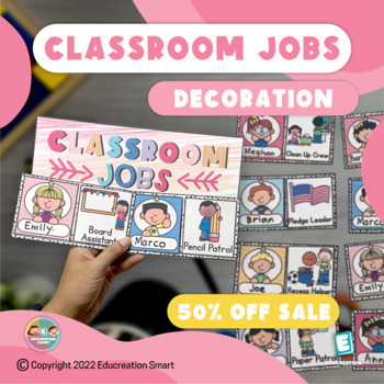 Preview of 50% OFF SALE | CLASSROOM JOBS FOR YOUR CLASSROOM DECORATION