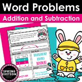 Spring Addition and Subtraction Word Problems Within 100 M