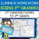 Summer Homework for Rising 3rd Graders(2nd going to 3rd Gr