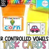 R Controlled Vowels Task Cards Bossy R Centers Phonics Act