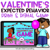 Valentine's Day Expected Behavior Choices Print and Digita