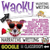Valentines Day Party Narrative Writing Digital Activity