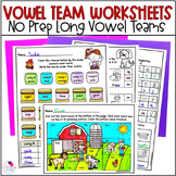 Vowel Teams Worksheets - Vowel Team Practice for 1st Grade