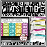 Finding Teaching Theme Reading Review ELA Test Prep Game S
