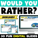 Winter Would You Rather January Digital Would You Rather W