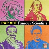 Famous Scientists | Collaboration Portrait Posters BUNDLE 
