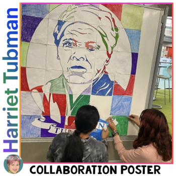 Preview of Harriet Tubman Collaborative Poster | Women's History Month Activity