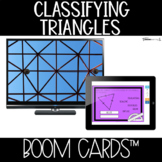 Boom Cards™ Classifying Triangles DISTANCE LEARNING