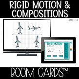 Boom Cards™ Mixed Transformations & Compositions DISTANCE 