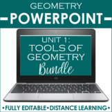 Geometry PowerPoint Unit Bundle | Tools of Geometry DISTAN