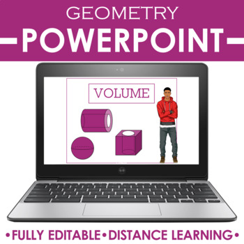 Preview of Geometry PowerPoint | Volume DISTANCE LEARNING