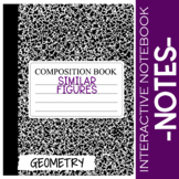 Similar Figures Notes for Interactive Notebooks
