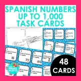 Spanish Numbers Up to 1000 Task Cards