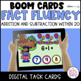 Addition & Subtraction Facts Fluency within 20 Boom Cards