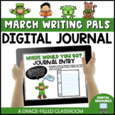 March Digital Writing Prompts with Writing Pals