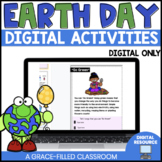 Earth Day Digital Passages and Comprehension Pages