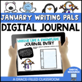 January Digital Writing Prompts with Writing Pals