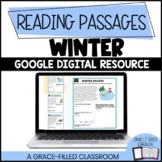 Winter Reading Passages Fiction and Nonfiction DIGITAL Only