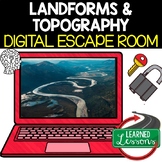 Landforms & Topography Digital Escape Room, Breakout Room 