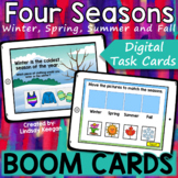 BOOM CARDS for the Four Seasons