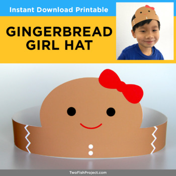 Gingerbread Girl Hat