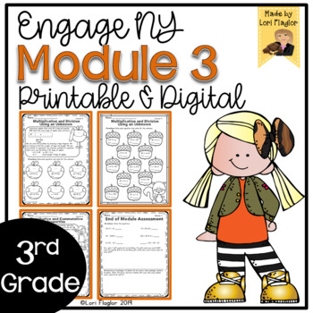 Preview of Engage NY Grade 3 Module 3 Printable and Digital Resource