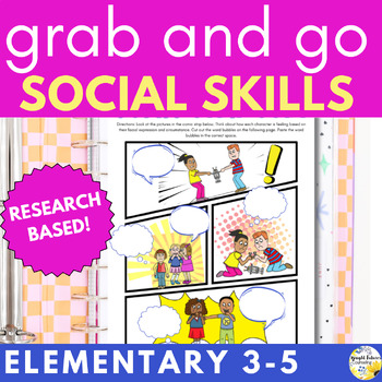 Preview of Elementary Social Skills Activities and Games