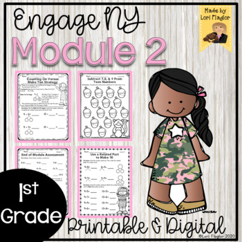 Preview of Engage NY Grade 1 Module 2 Printable and Digital Resource
