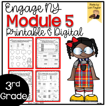 Preview of Engage NY Grade 3 Module 5 Supplemental Printable & Digital Resource