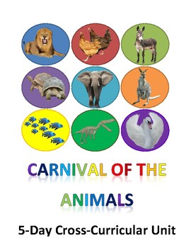 Preview of Carnival of the Animals Unit