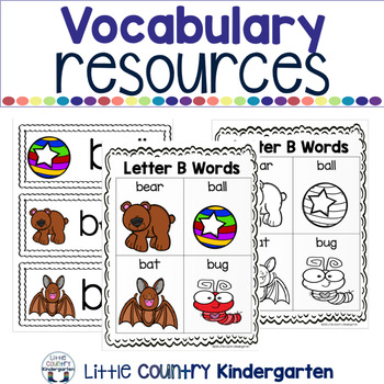 Alphabet Adapted Books: Letter B by Little Country Kindergarten | TpT