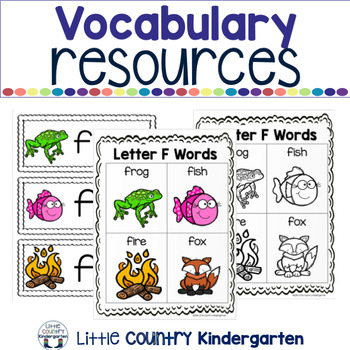 Alphabet Adapted Books Letter F By Little Country Kindergarten Tpt