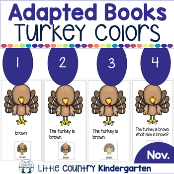 Preview of Thanksgiving Adapted Books: Turkey Colors