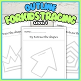 50 OUTLINE for kids Tracing, Coloring pages ,  Printable P