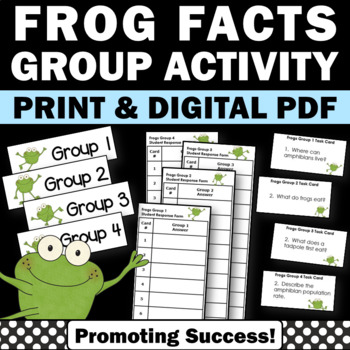  frog activities worksheets task cards games for kids
