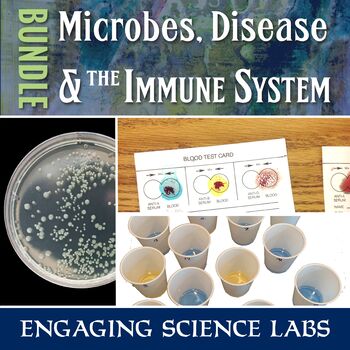 Preview of Microbes, Diseases, and the Immune System: Germs Bundle for Middle School