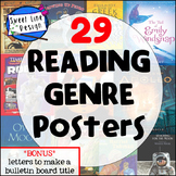 29 Reading Genre Posters {Sweet Line Design}