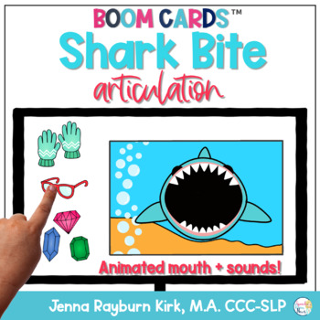 SHARK BITE, GAME COMPANION & MATCHING GAME, ARTICULATION (SPEECH