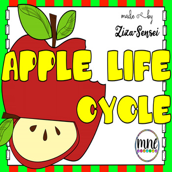 Preview of Apple Life Cycle Pack Flip Book Included 2nd Grade - Version 1