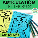 Articulation Letter Buds - LATE Sounds