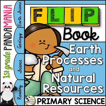Preview of Earth Science, Geology, Natural Forces, Natural Resources Primary Grades FLIP