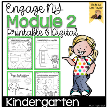 Preview of Engage NY Kindergarten Module 2 Print and Digital Resource