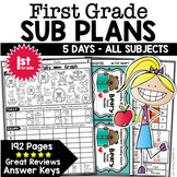 50% Off - First Grade Emergency Sub Plans