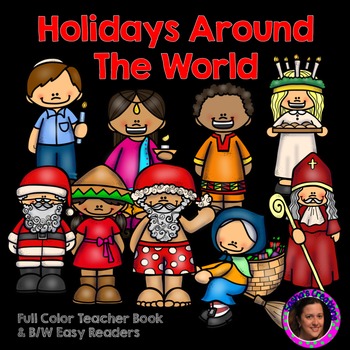 Preview of Holidays Around the World Easy Reader & Famliy Project